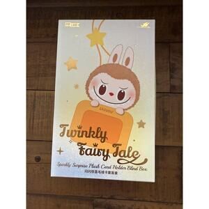 Pop Mart Labubu Twinkly Fairy Tale Plush Card Holder Blind Box New Sealed Gift